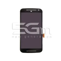 Wyświetlacz dotykowy Czarny + Ramka Motorola XT-1064 Moto G2 | 5G-M