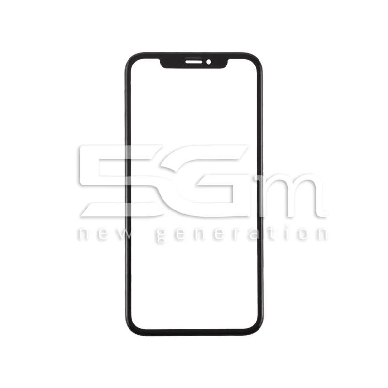 Sticlă Negru + Ramă + Folie Oca iPhone XR | Magazin Online 5G-M