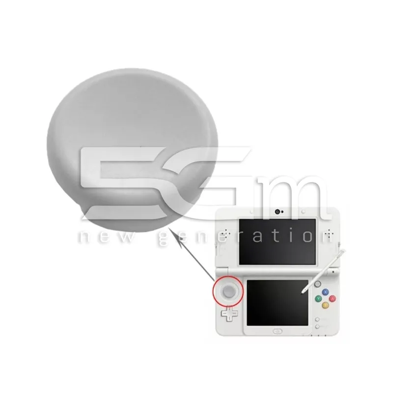 Tasto Esterno Analogico Bianco Nintendo New 3DS | Store Online 5G-M