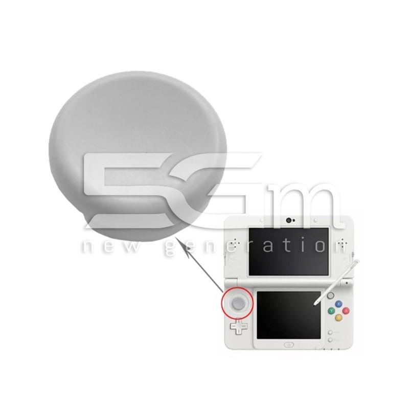 Tasto Esterno Analogico Bianco Nintendo New 3DS