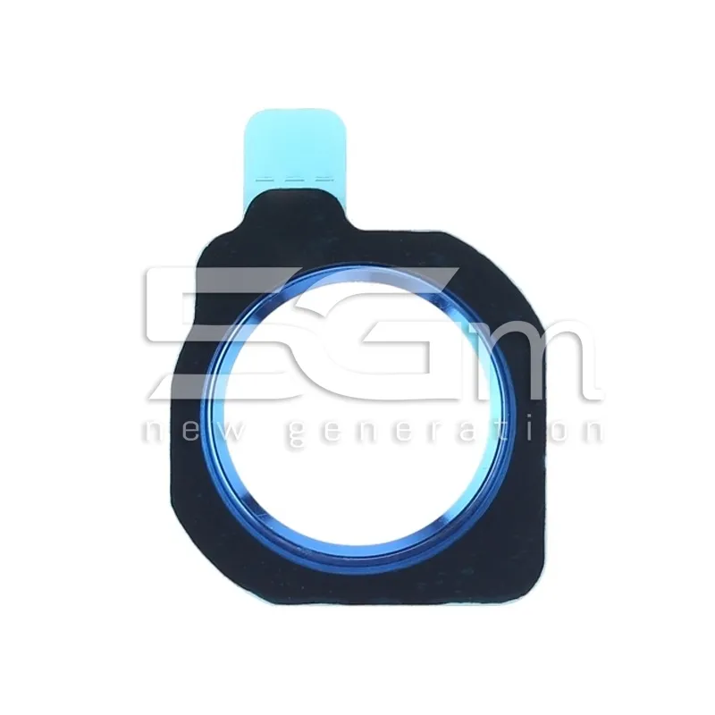 Frame Tasto Home Blu Huawei P Smart+ INE-LX1 | Store Online 5G-M