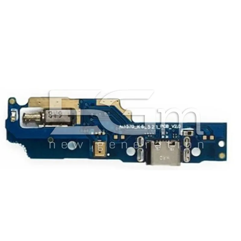 Charging Connector + Small Board Lenovo K8 Note | Loja Online 5G-M