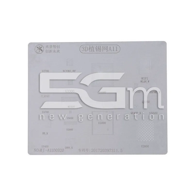 A11 BGA 3D New Style Stencil | Store Online 5G-M
