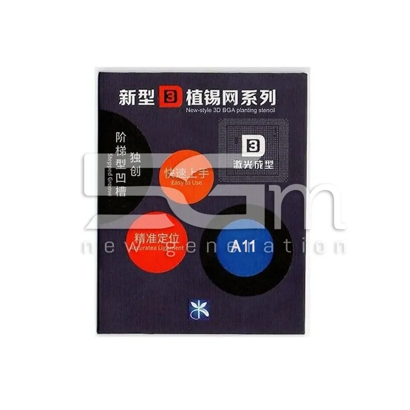 A11 BGA 3D New Style Stencil | 5G-M Online Store