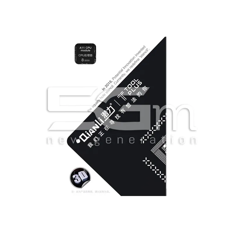 QianLi ToolPlus Black Stencil For iPhone 6 Communication Base Band Module | 5G-M Online Store