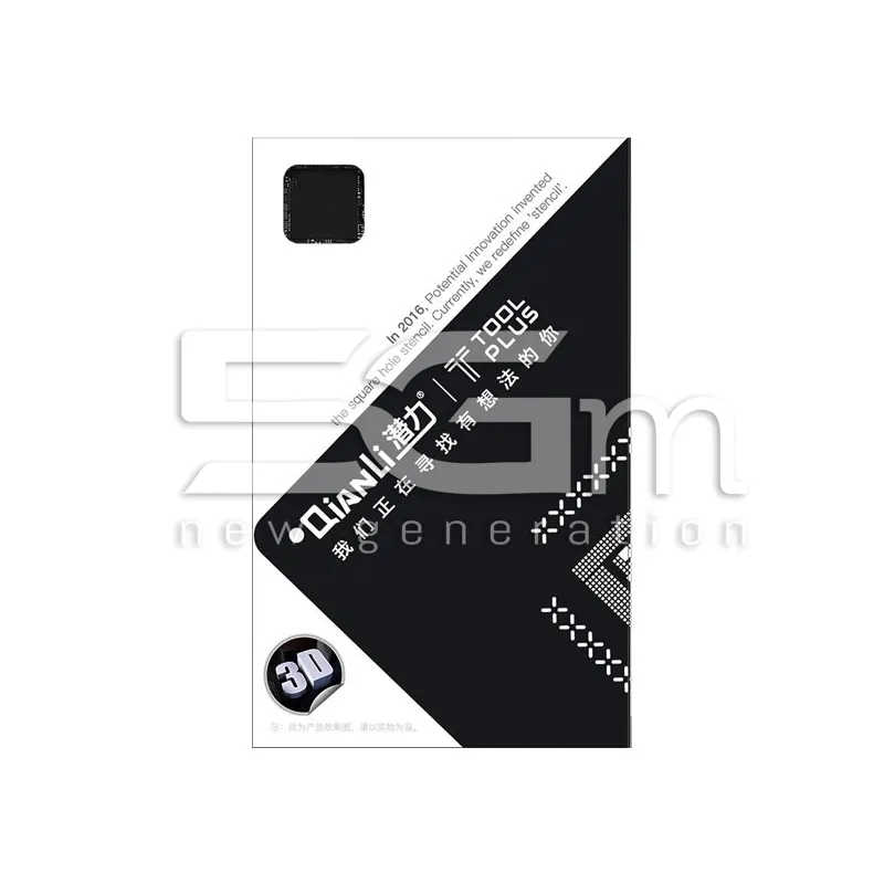 QianLi ToolPlus Schwarze Schablone 3D SDM 636 100-AA | 5G-M Online Shop