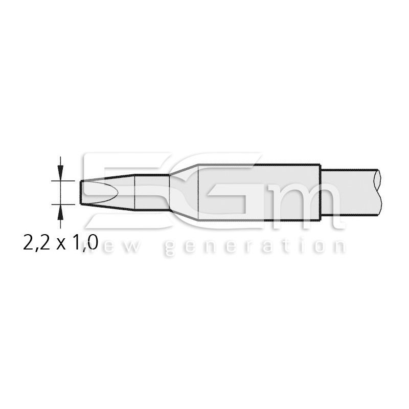 Punta di Ricambio JBC Long Life C245907