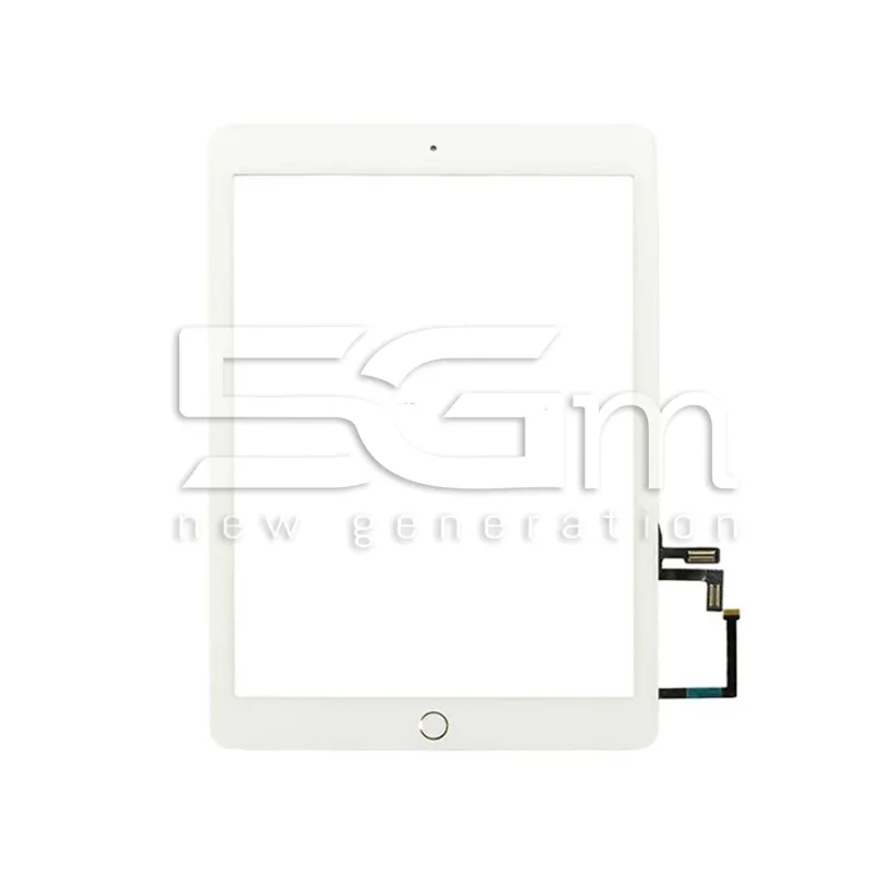 Vitre Tactile Or + Bouton Home Complet iPad 2017 | Boutique 5G-M