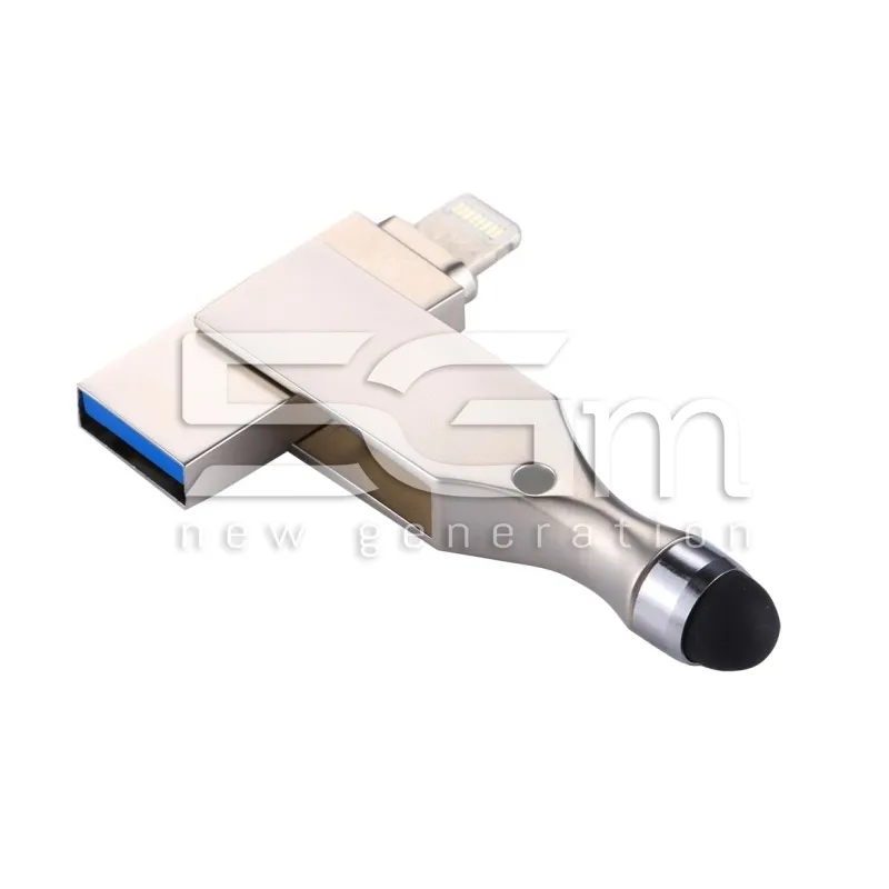 2in1 USB 2.0 e 8 Pin 16GB Flash Drive + Stylus Pen | Loja Online 5G-M