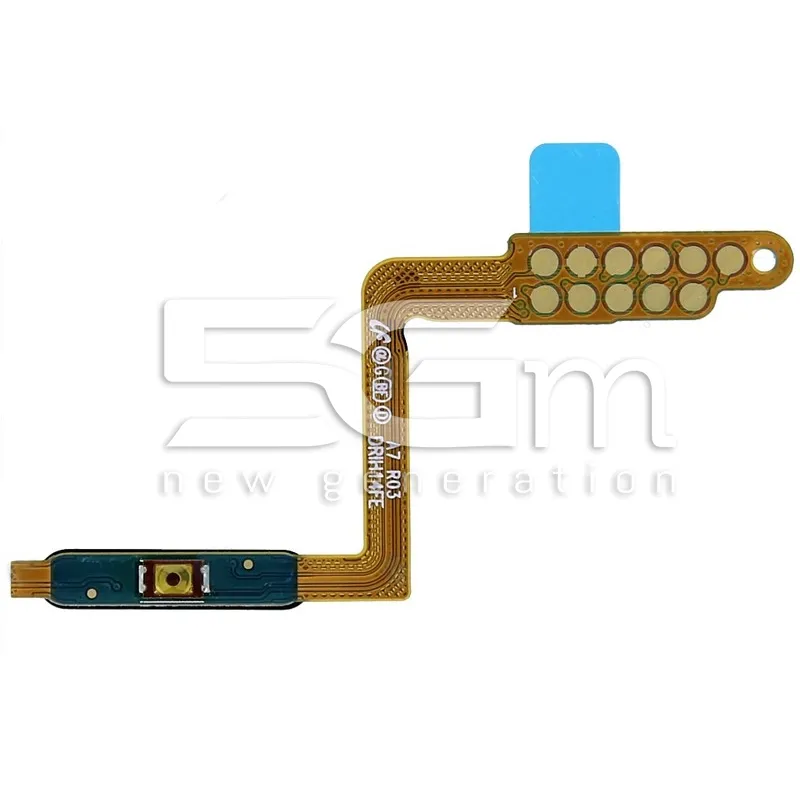 Fingerprint Nero Flat Cable Samsung SM-A750 A7 2018 | Store Online 5G-M