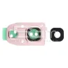 Kameraglas + Rahmen Pink Samsung SM-A320F A3 2017 | 5G-M