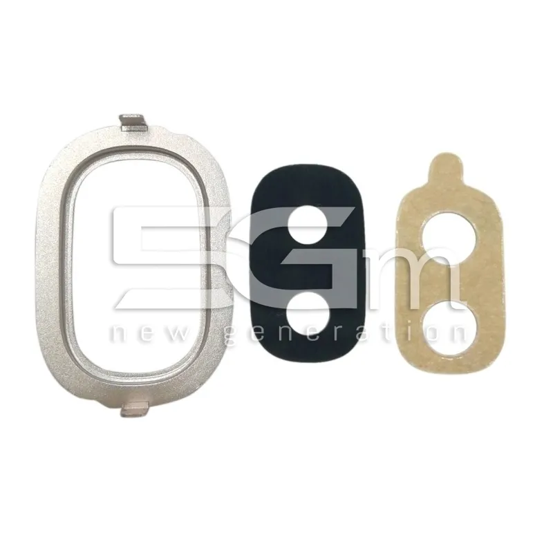 Vitre Caméra + Châssis Gold Samsung J4 2018 (SM-J400) | 5G-M.com