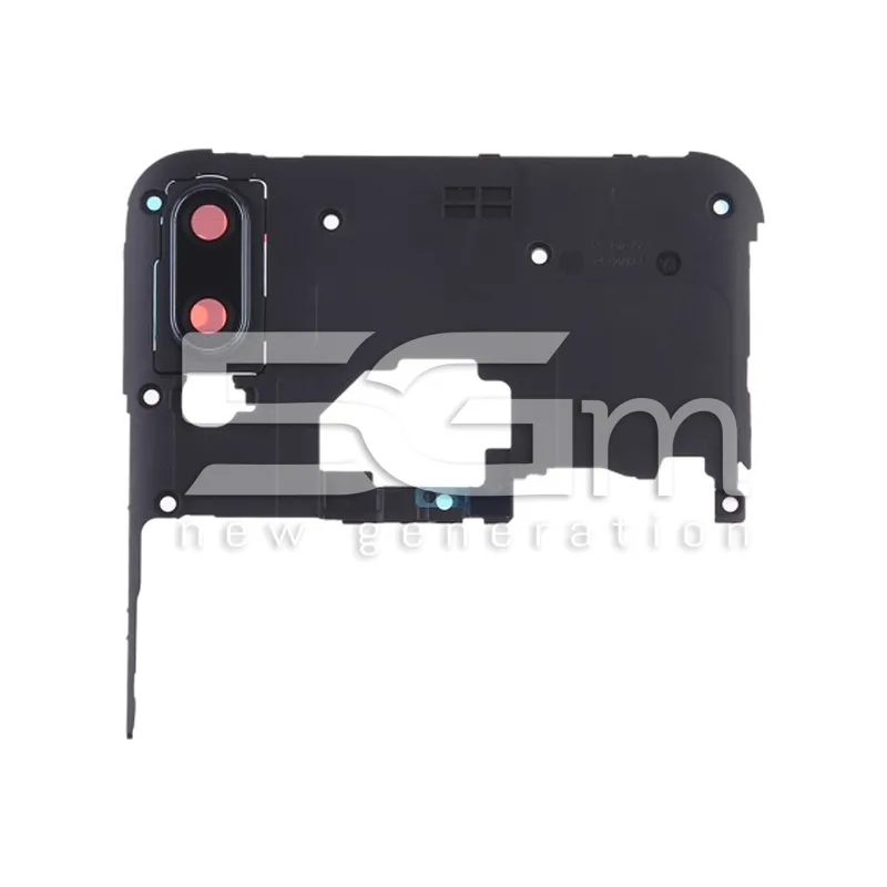 Modulo Antenna + Frame Fotocamera + Vetrino Nero Huawei Y9 2019 | Store Online 5G-M