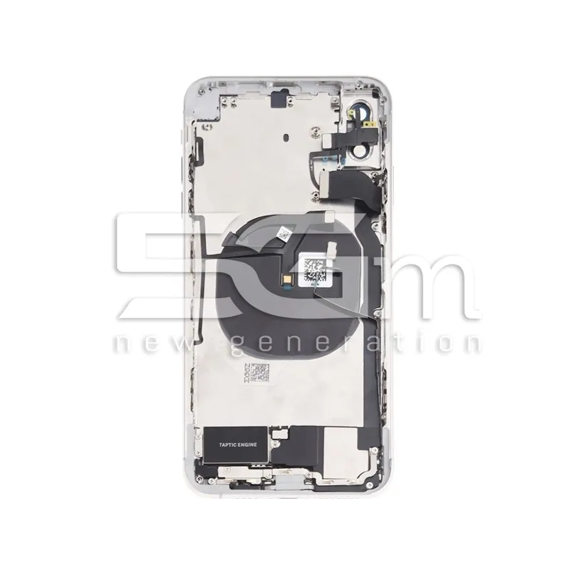 Back Cover Full Parts White iPhone XS Max No Logo