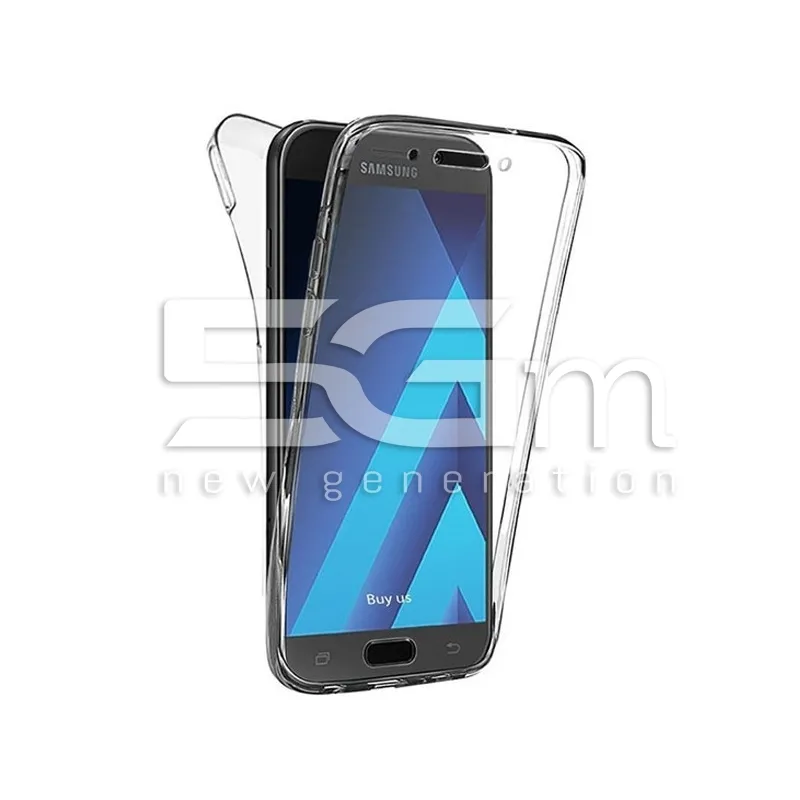 Silicon Case Trasparent Two Crystal 360 Samsung SM-A520F A5 2017 | Loja Online 5G-M