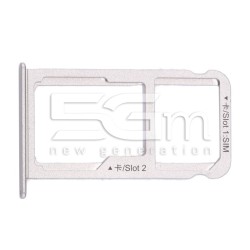 Supporto Sim Card + Micro SD Silver Huawei Nova