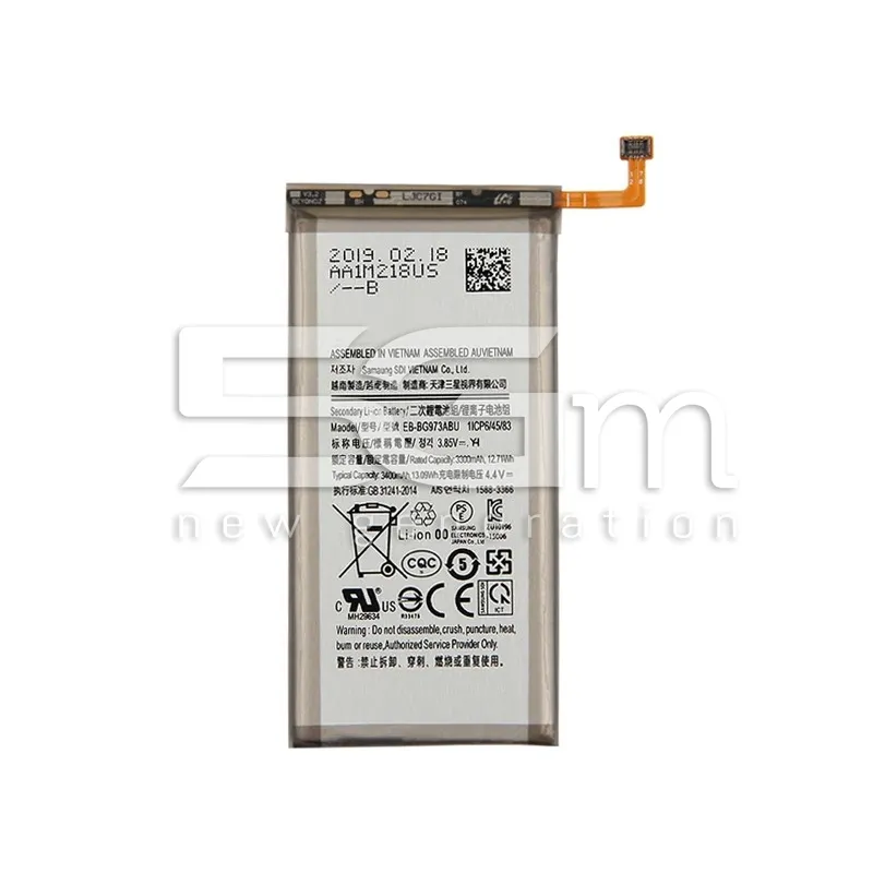 Batteria EB-BG973ABU 3400mAh Samsung SM-G973F S10 No Logo | Store Online 5G-M