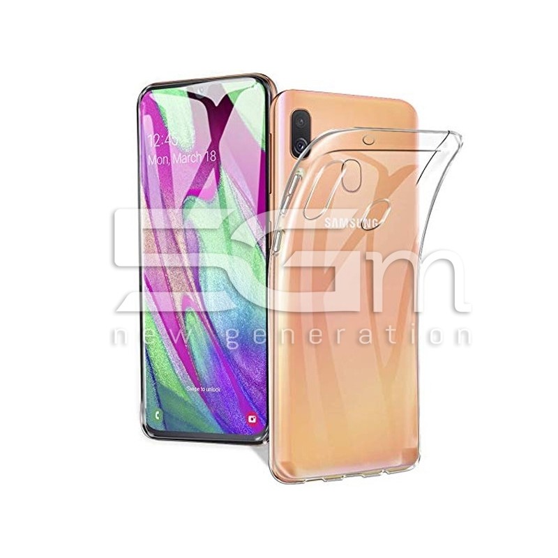 Custodia In Silicone Trasparente Samsung SM-A405F A40
