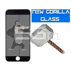 Gorilla Glass Noir iPhone 5S + Châssis + Colle OCA + Polarisée | 5G-M