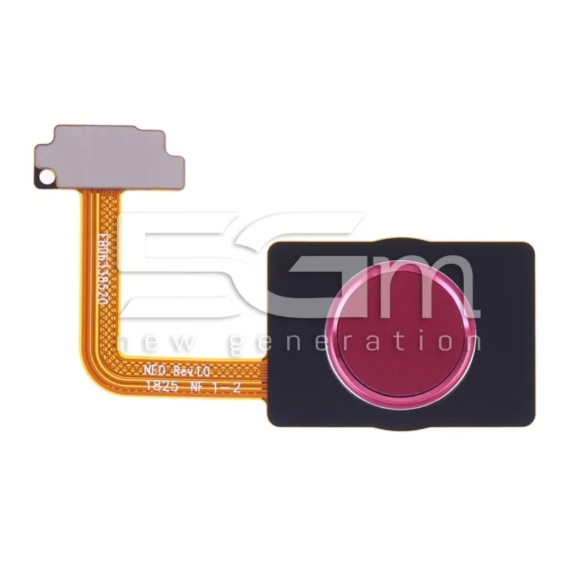 Fingerabdrucksensor Flexkabel Rot LG Q Stylo 4 Q710MS | 5G-M