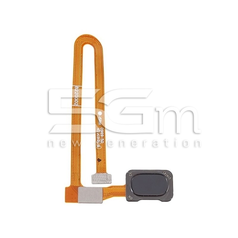 Fingerprint Sensor Midnight Black Flat Cable OnePlus 6