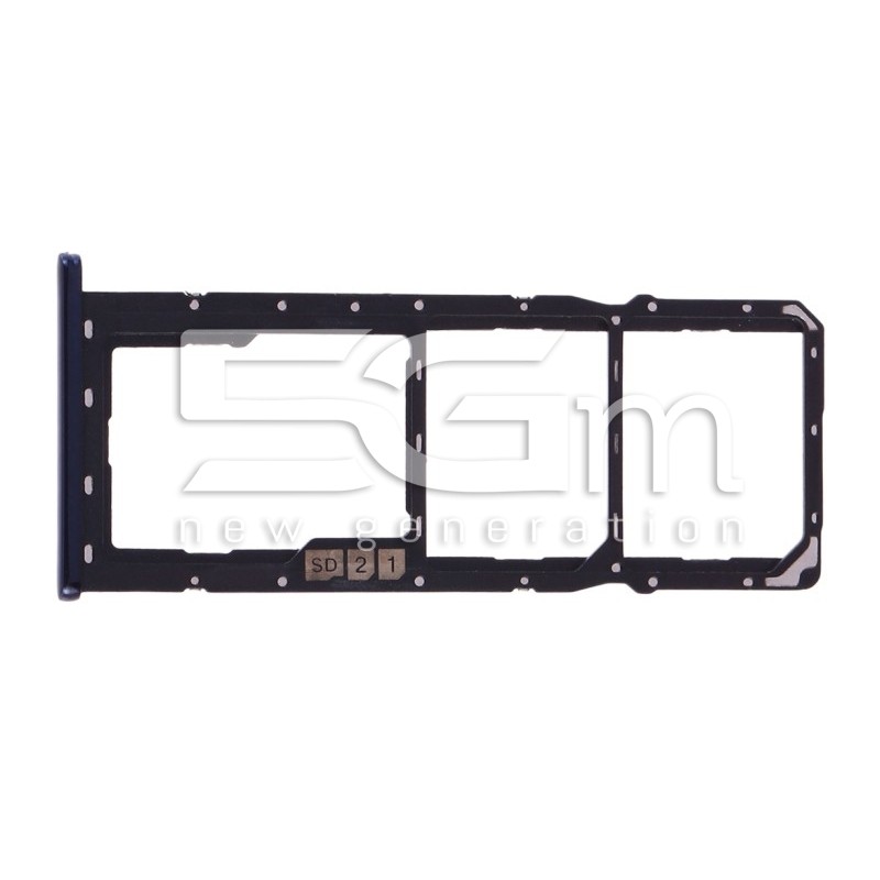 Supporto Sim Card + Micro SD Nero Zenfone Max Pro (M2) ZB631KL