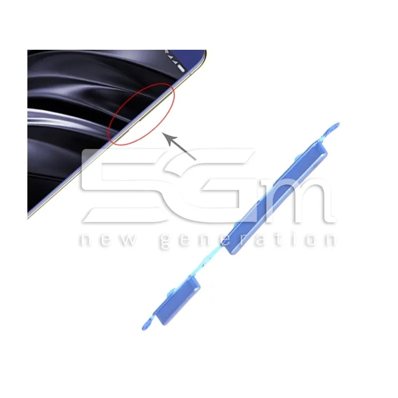 Tasti Esterni Accensione + Volume Blu Xiaomi Redmi 6 | Store Online 5G-M