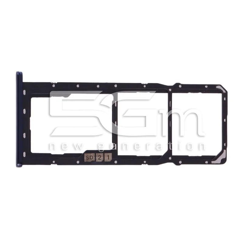 SIM-Karten- & Micro-SD-Halterung Blau Zenfone Max Pro (M2) ZB631KL | 5G-M