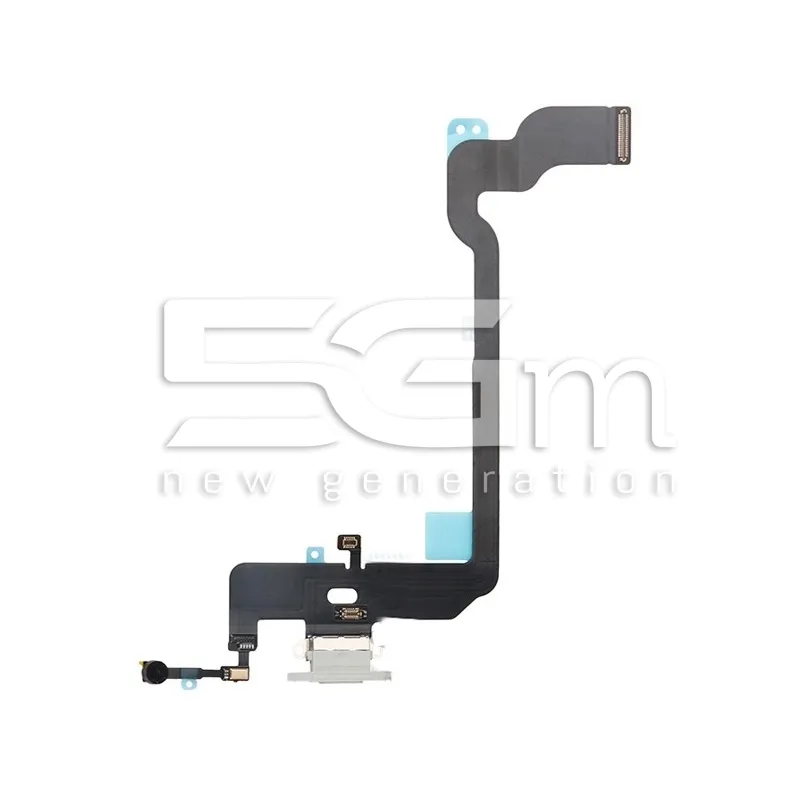 Connettore Di Ricarica Flat Cable Bianco iPhone XS | Store Online 5G-M