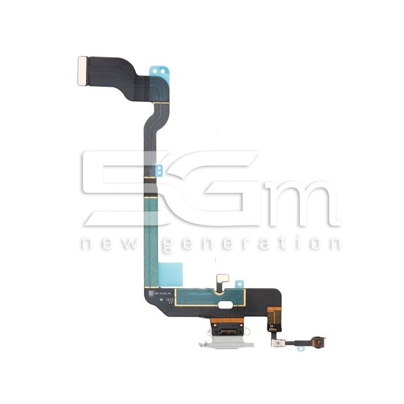 Connettore Di Ricarica Flat Cable Bianco iPhone XS