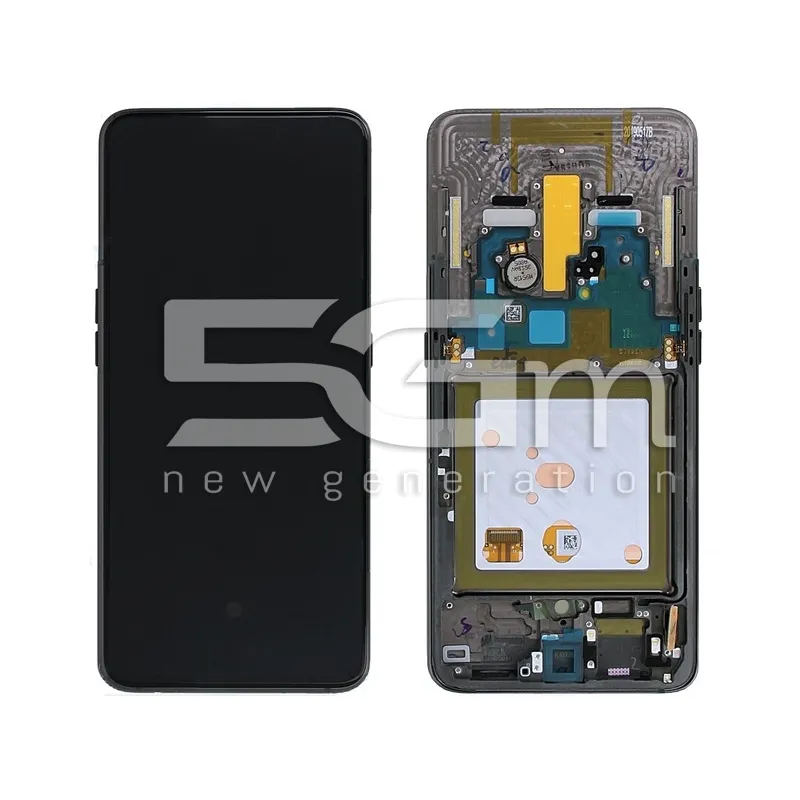 Display Touch Black + Frame Samsung SM-A805F A80 | 5G-M Online Store