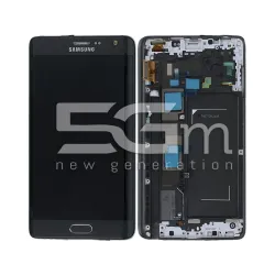 Czarny Wyświetlacz dotykowy + Ramka Samsung SM-N915 Note Edge Ori