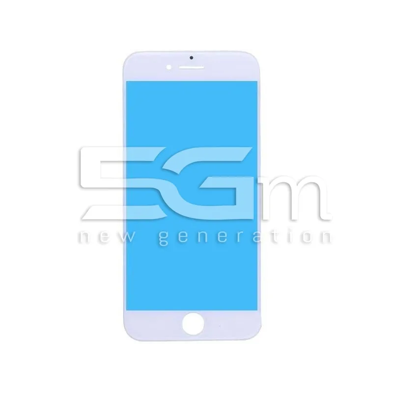 Vetro Bianco + Frame Ultra Resistente iPhone 8 | Store Online 5G-M