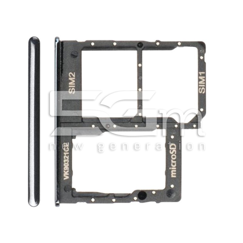 Supporto Sim Card + Micro SD Nero Samsung SM-A405 A40