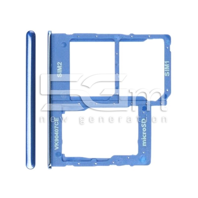 Supporto Sim Card + Micro SD Blu Samsung SM-A405 A40