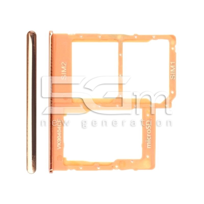Supporto Sim Card + Micro SD Coral Samsung SM-A405 A40