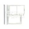 Sim Card + Micro SD Tray White Samsung SM-A405 A40 | Loja Online 5G-M