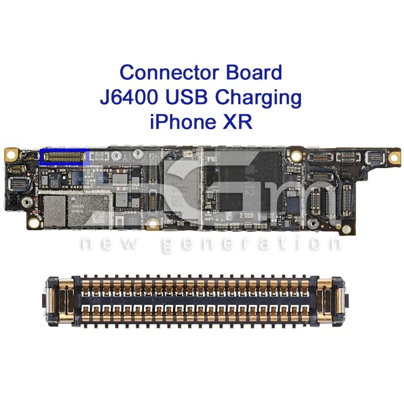 iPhone XR Ladeanschluss 22-Pin Mainboard-Anschluss | 5G-M.com