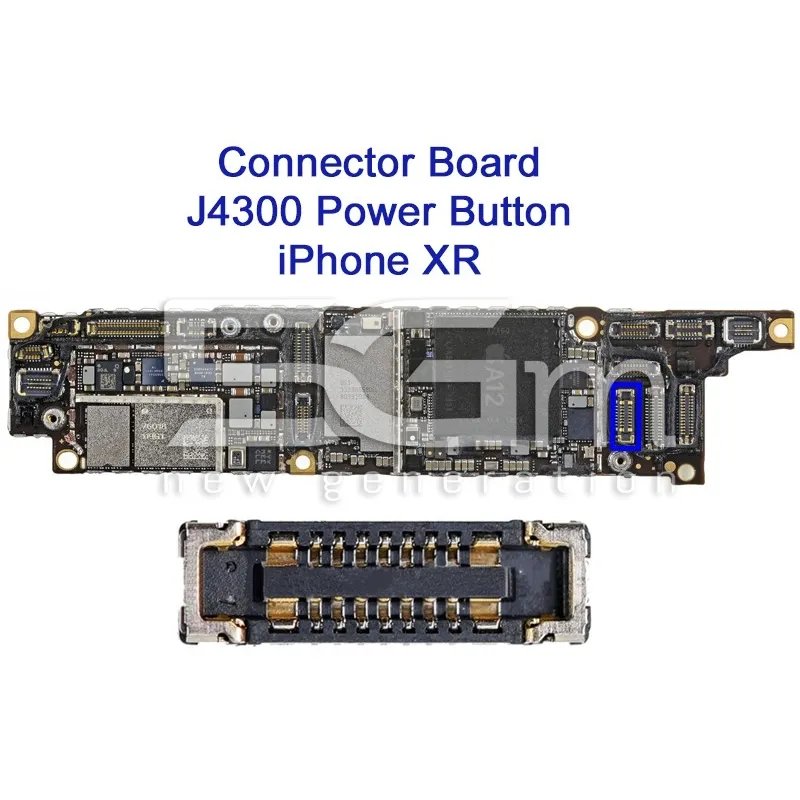 Connector Board 7 Pin Power Button iPhone XR