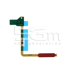 Capteur d'empreinte digitale Nappe Rouge Samsung SM-J610 J6+ | 5G-M