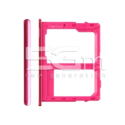 Support Double Carte SIM + Micro SD Rose Samsung SM-J610 J6+ | 5G-M.com