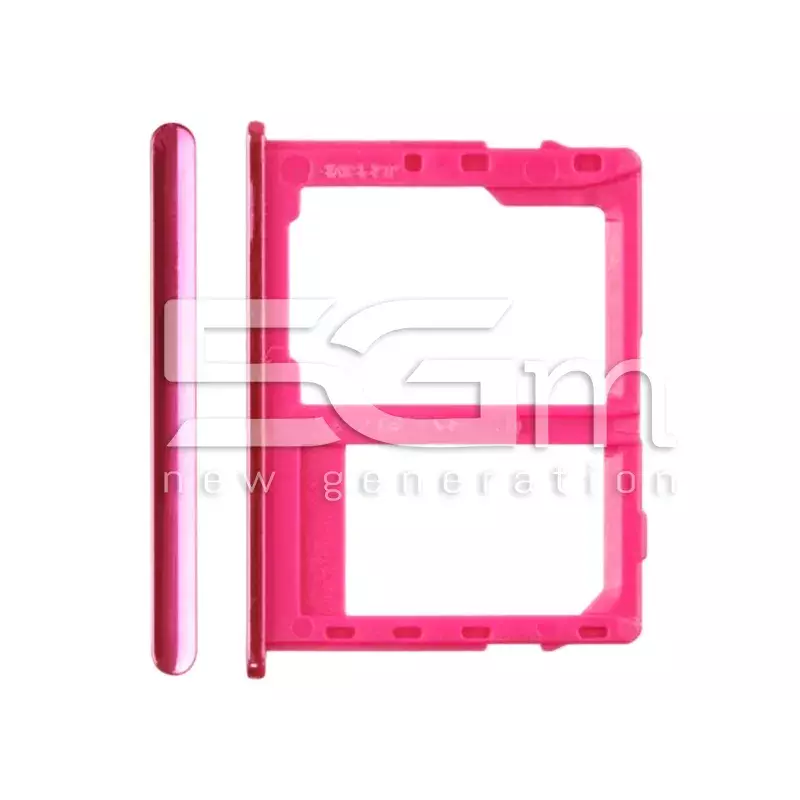 Dual Sim Card + Micro SD Tray Pink Samsung SM-J610 J6+