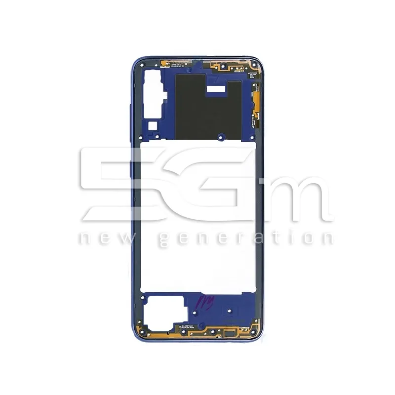 Középső Keret Kék Samsung A70 (SM-A705) | 5G-M.com
