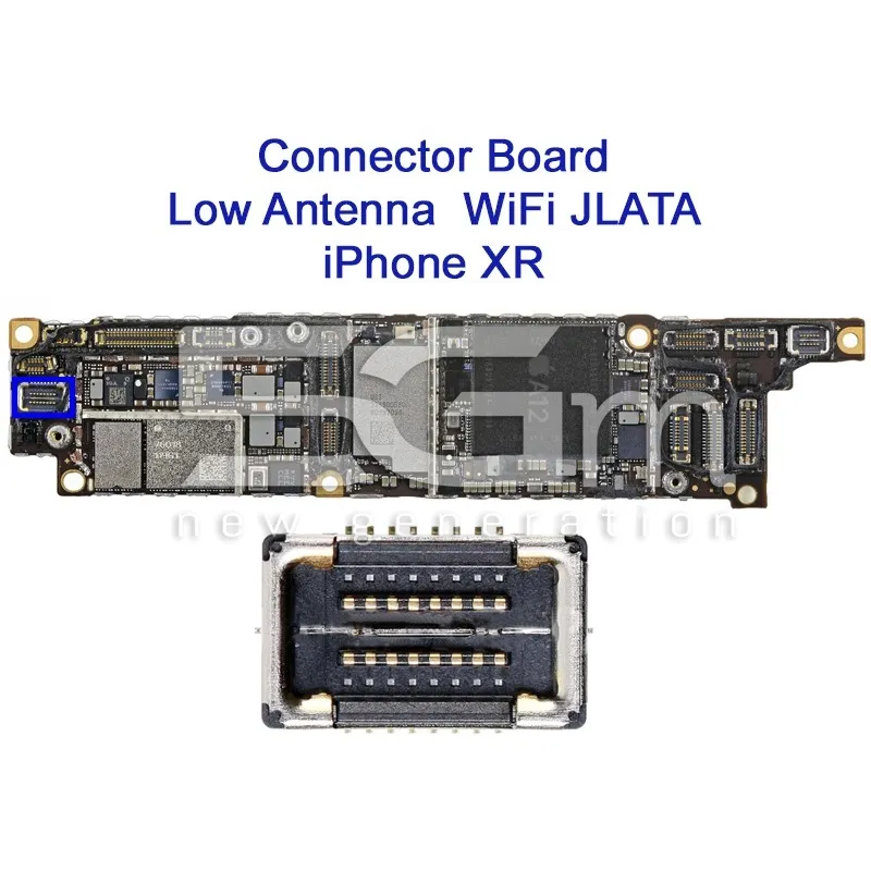 8 Tűs Csatlakozó Alaplapra Alacsony WiFi Antenna JLATA iPhone XR | 5G-M