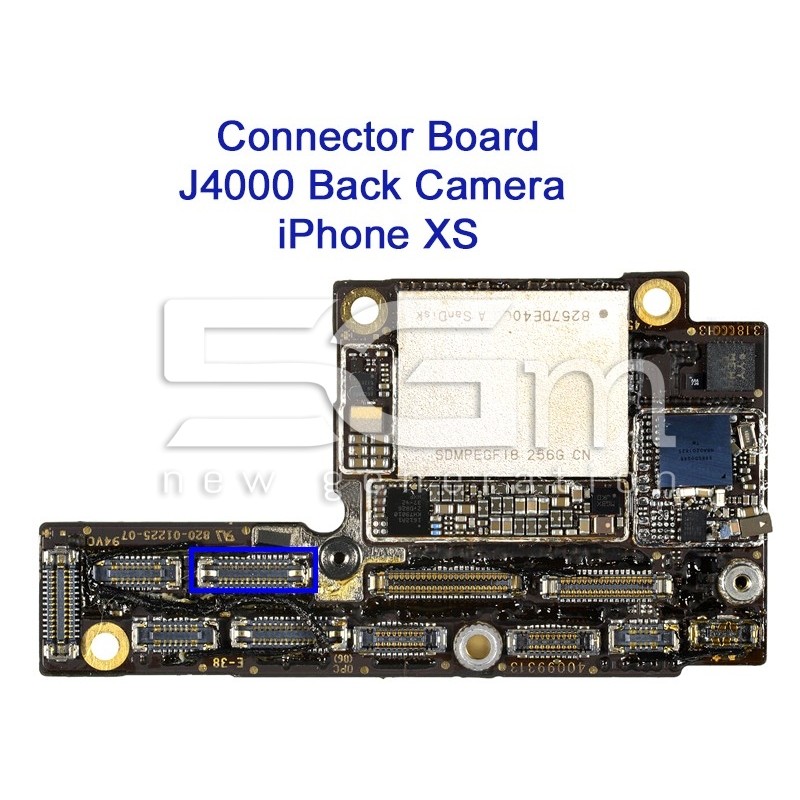 Connettore 13 Pin Su Scheda Madre Connessione Fotocamera Posteriore iPhone XS