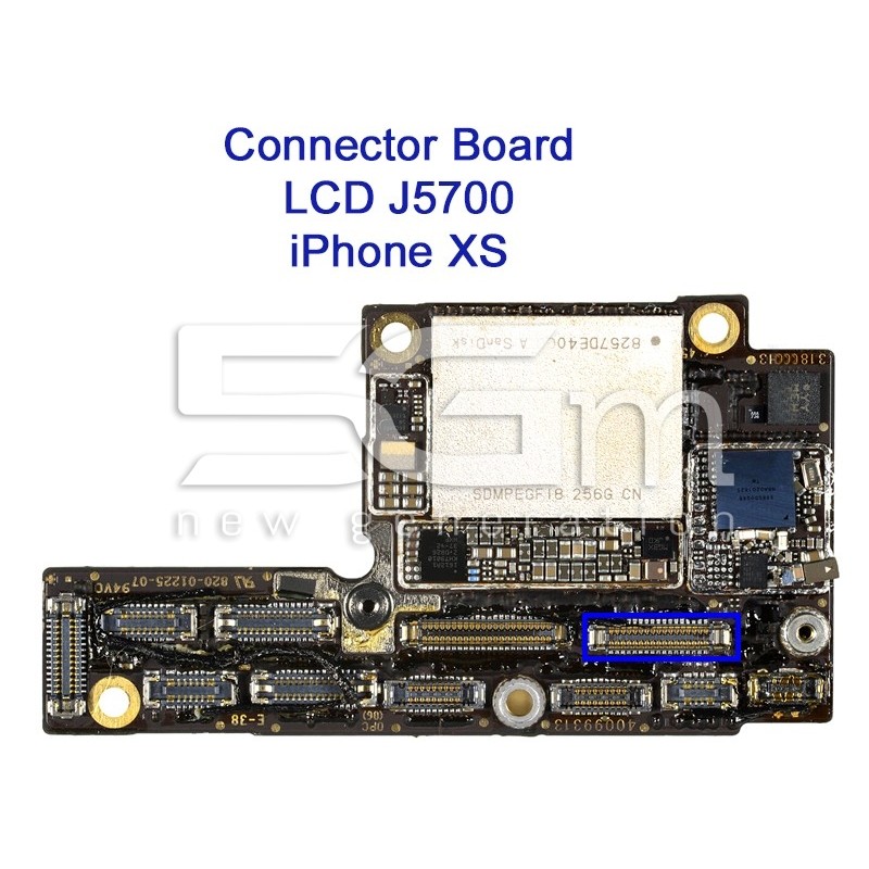 Connettore 17 Pin Su Scheda Madre Connessione Lcd iPhone XS
