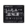 QianLi ToolPlus Schwarze 3D-Schablone iPhone 8 Basisband S450 | 5G-M