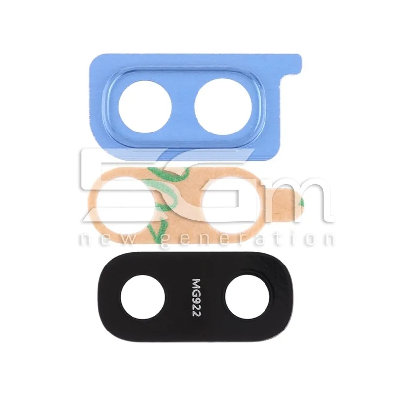 Kamerarahmen Blau + Glas Samsung SM-A205 A20 | 5G-M Online Shop