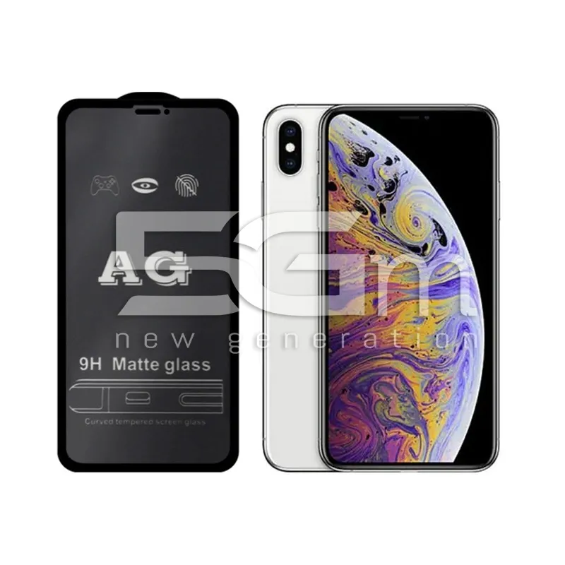 AG Edzett Matt Üveg Képernyővédő iPhone XS Max | 5G-M.com