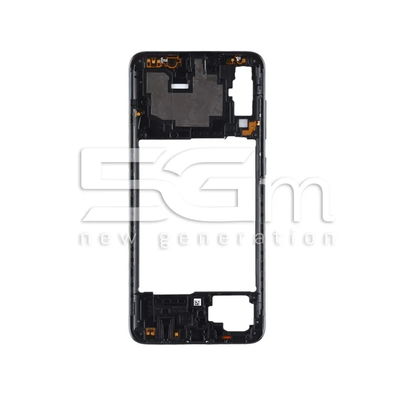 Middle Frame Black Samsung SM-A705 A70